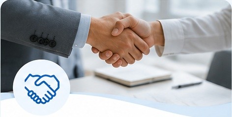 Professionals collaborating during a consultation