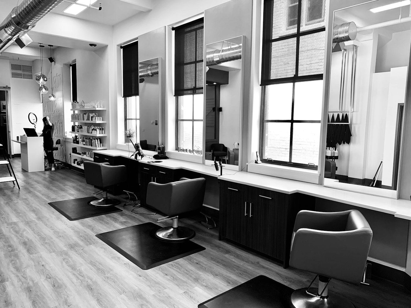 Inside the Copycutters salon