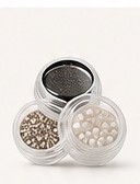 Nail art pearls and glitter pots