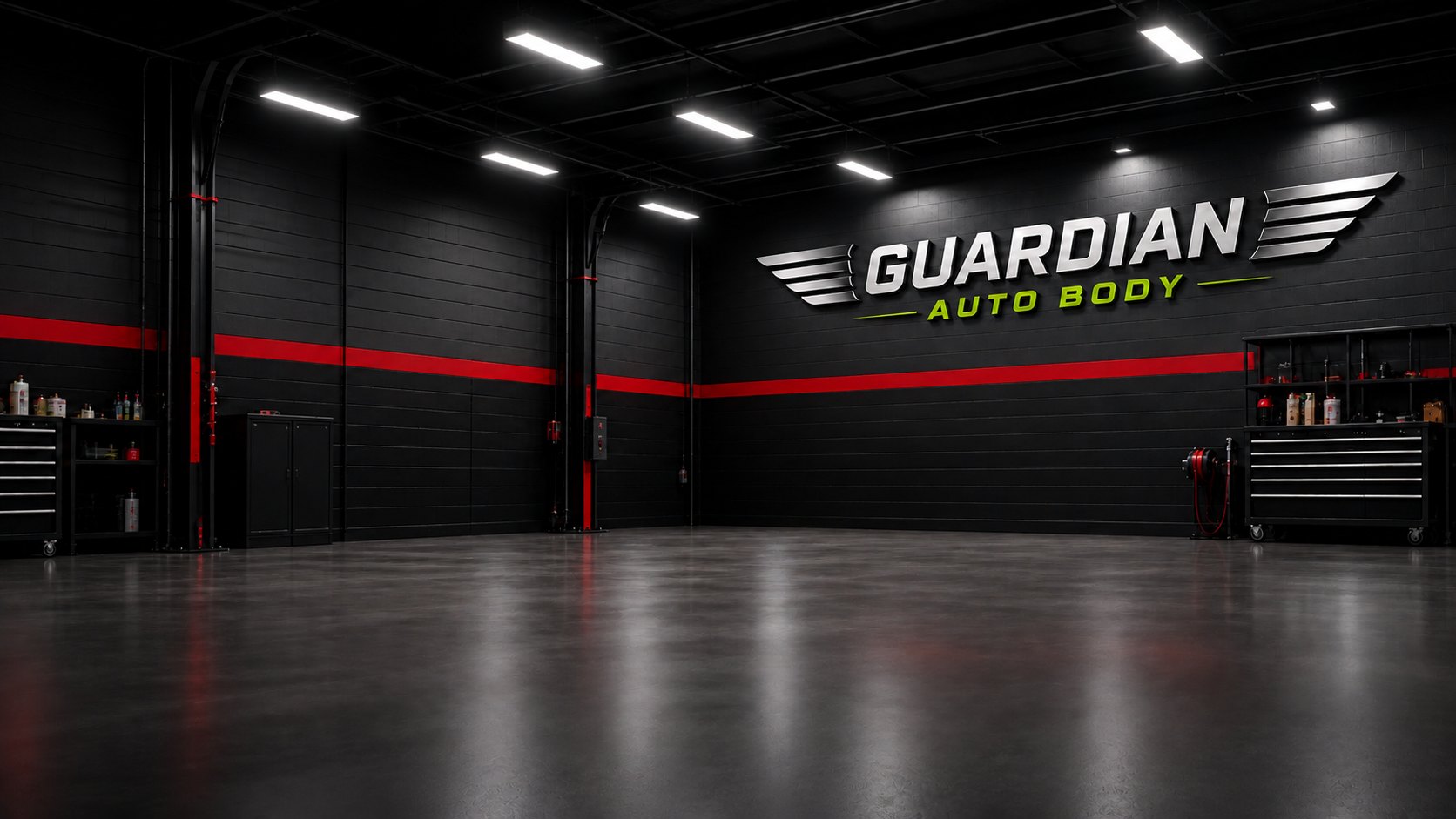 Guardian Auto Body repair facility
