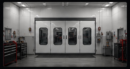Guardian Auto Body professional paint booth