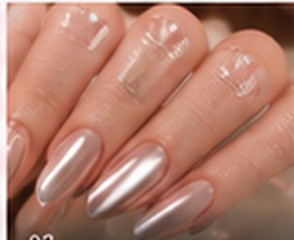 Soft Chrome nail art — NOTOX Nails