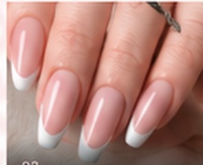 Minimal French nail art — NOTOX Nails