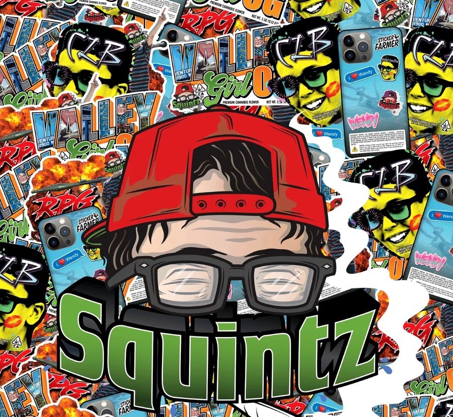 The Squintz Foreign website, designed and built by IMDGFX