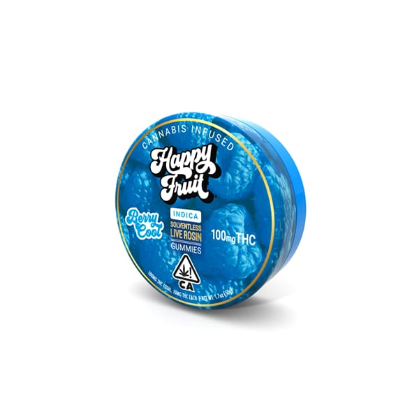Berry Cool Rosin Gummies 100mg THC