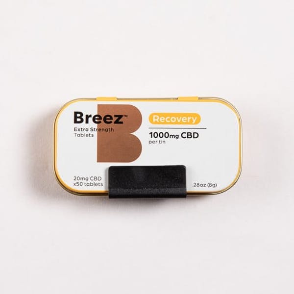 Extra Strength Tablet Tin CBD Recovery