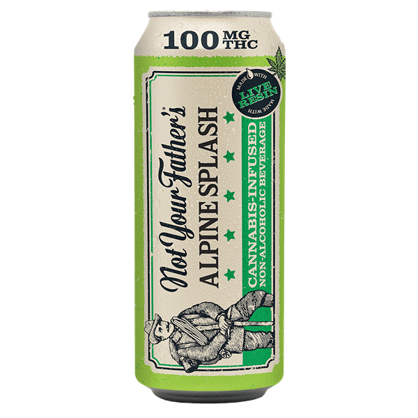 Alpine Splash 16oz Soda 100mg THC + Caffeine