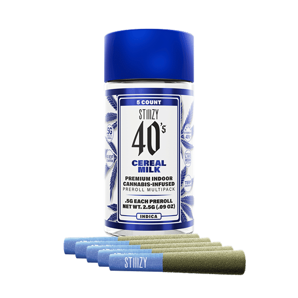 Cereal Milk .5g 40's Infused Preroll 5 Pack