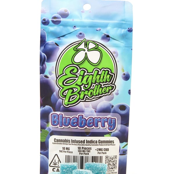Blueberry Gummies 10 pack 100mg