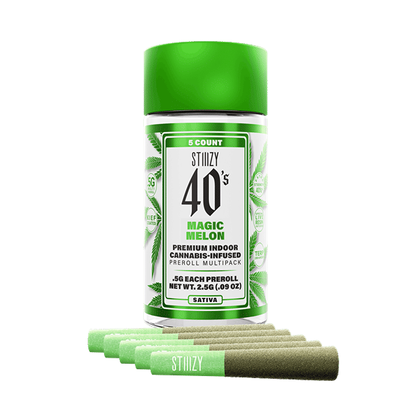 Magic Melon .5g 40's Infused Preroll 5 Pack