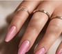 Pink gel manicure set