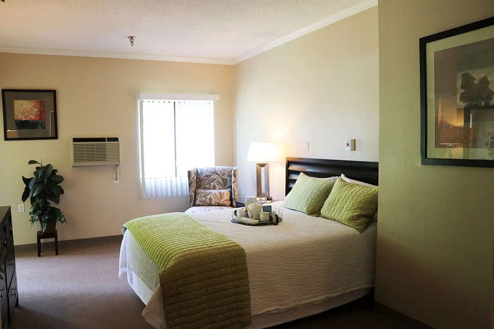 A shared companion suite with two beds